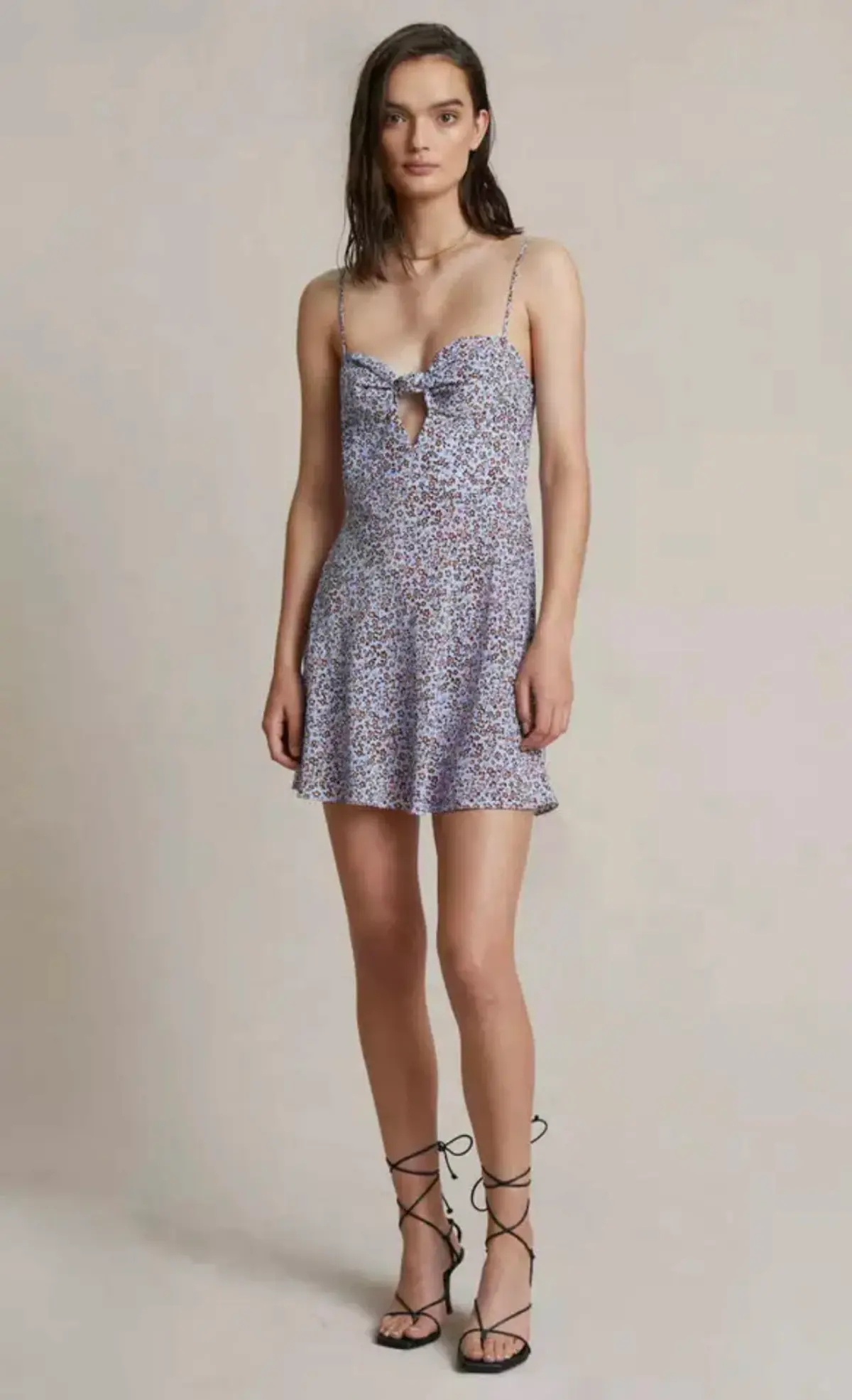 Bec & Bridge Wild Flower Mini Dress Print Size 12 - Image 1