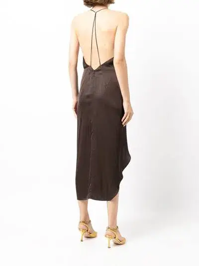 Manning Cartell Modern Movement Dress Brown Size 10 - Image 2