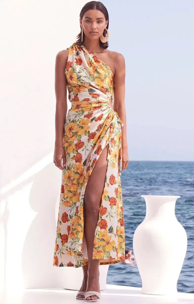 Sonya Moda Nour Maxi Dress Yarden Floral Size 6  for rent on The Volte - main image