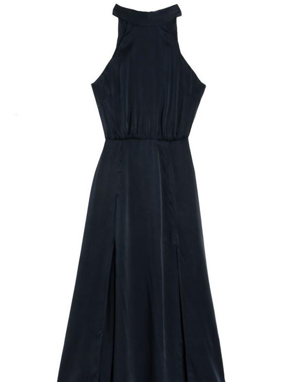 Zimmermann Sueded Picnic Dress Navy Size 8 - Image 4
