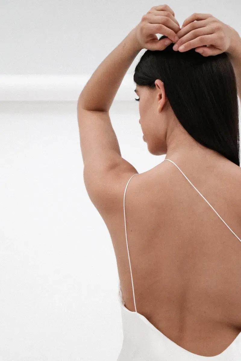 Natalie Rolt Avril Mini Dress White Size 8 for rent on The Volte - main image