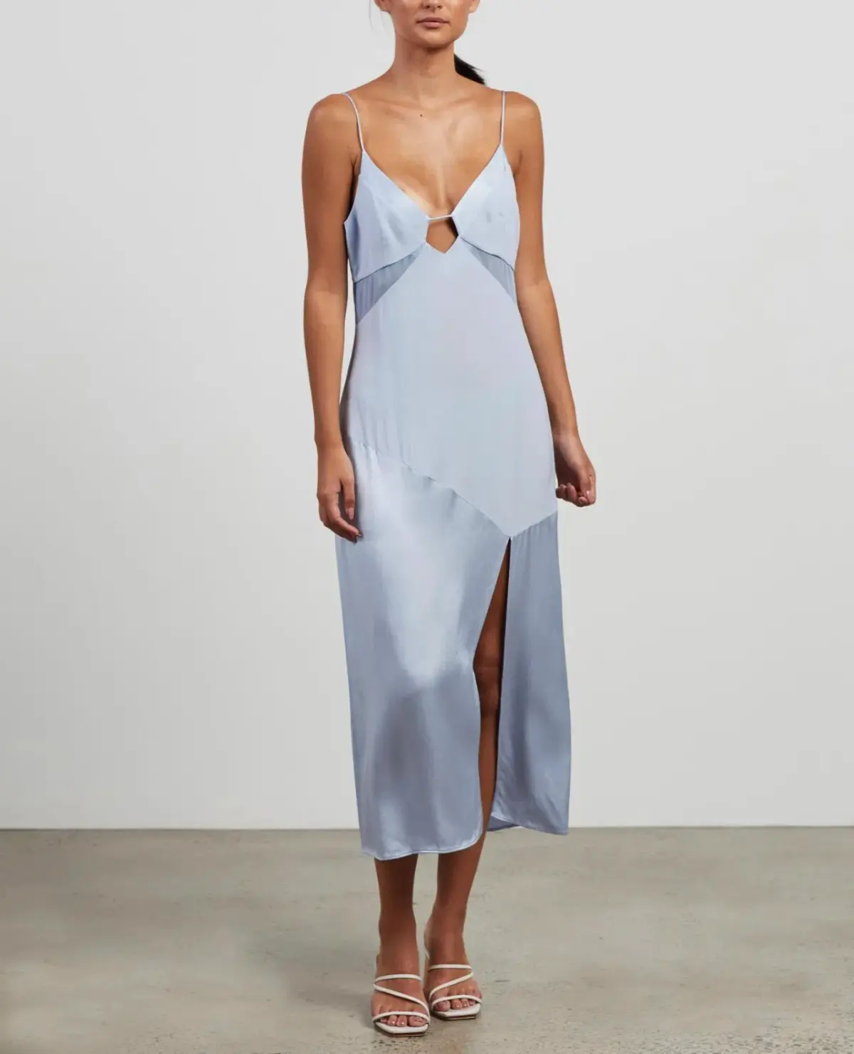 Vestire Palm Beach Midi Dress Blue Size 14 - Image 1