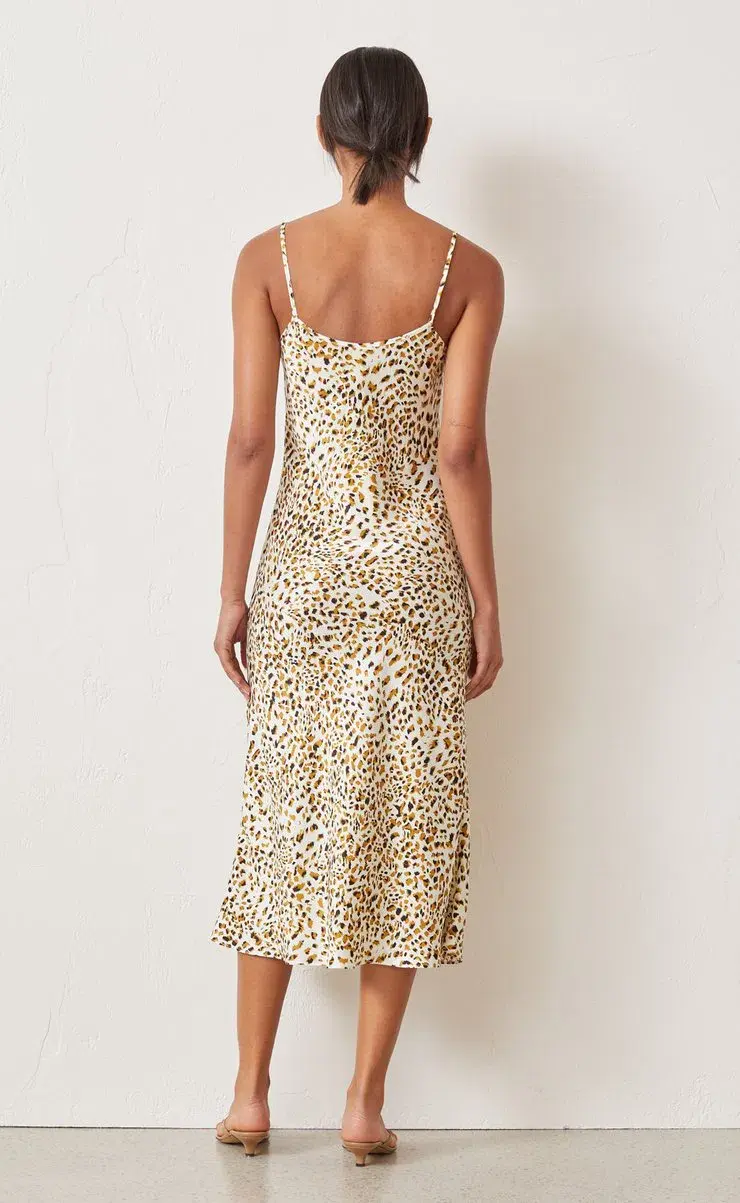 Bec & Bridge Catalonia Midi Dress Print Size 10 - Image 3