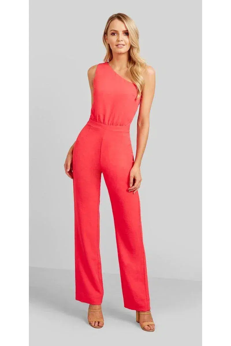 Kookai Aria Jumpsuit Red Size 40 - Image 1