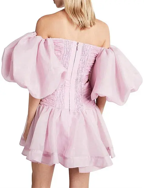 Aje Myriad Cut Out Mini Dress in Lilac Size 4 - Image 3