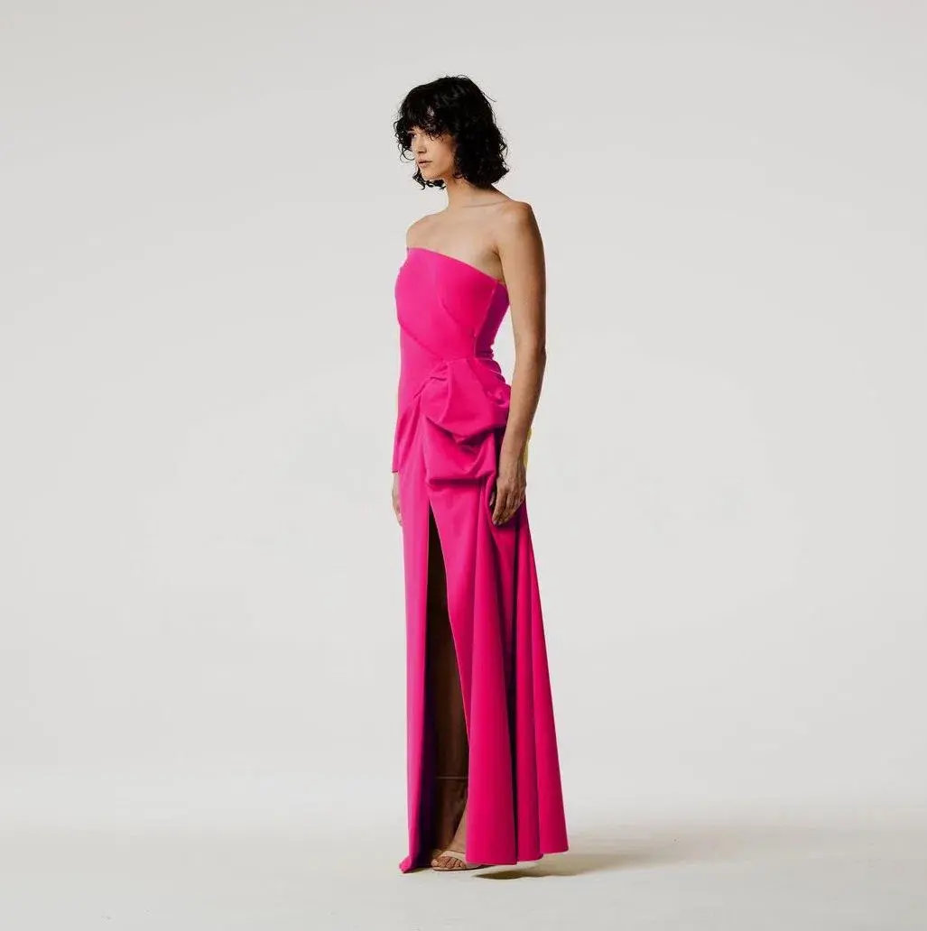 Meraki Knox Drape Gown Pink Size 8 - Image 6