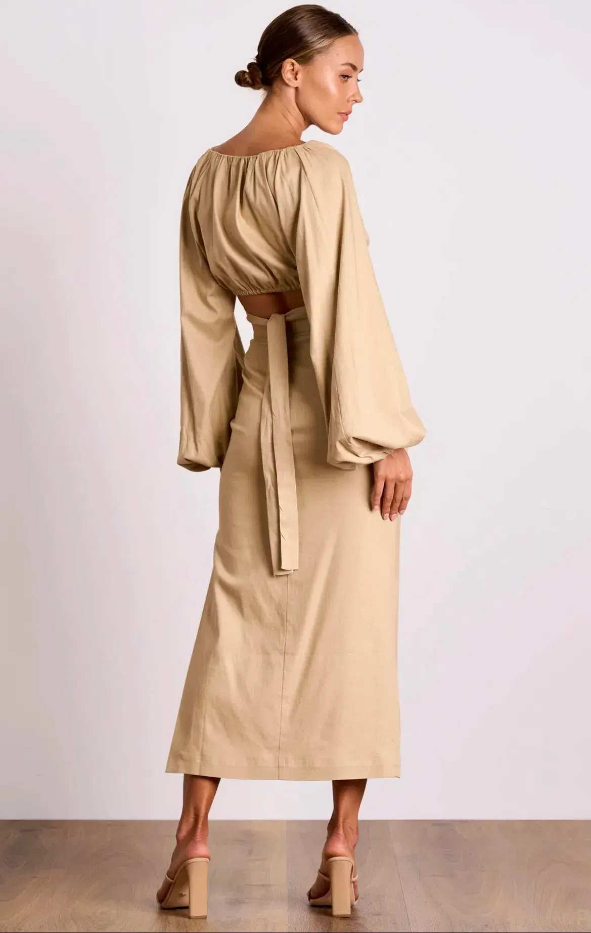 Pasduchas Cora Top And Skirt Set Raffia Size 8 - Image 4
