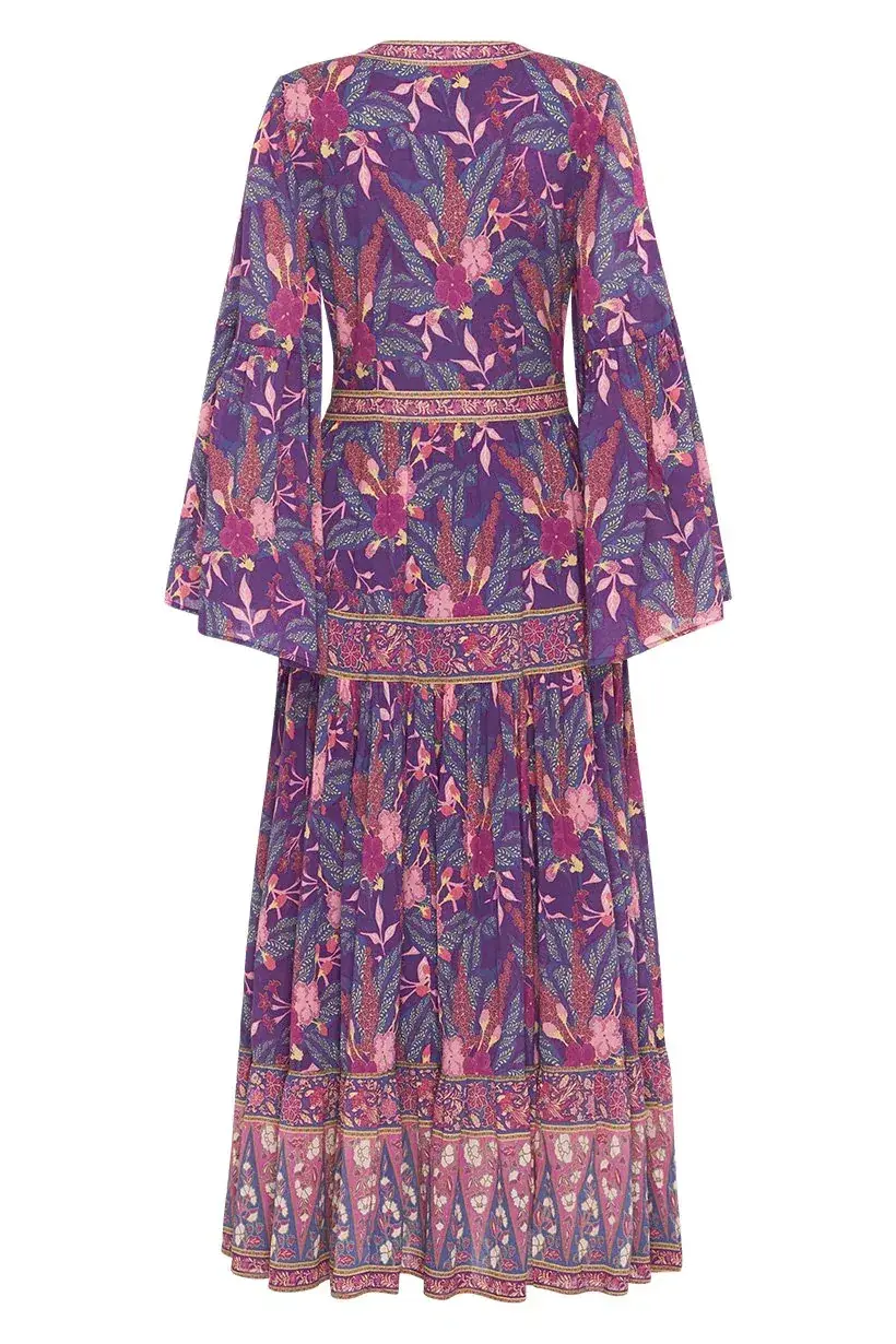 Spell & The Gypsy Collective Bianca Gown Wisteria Size M - Image 4