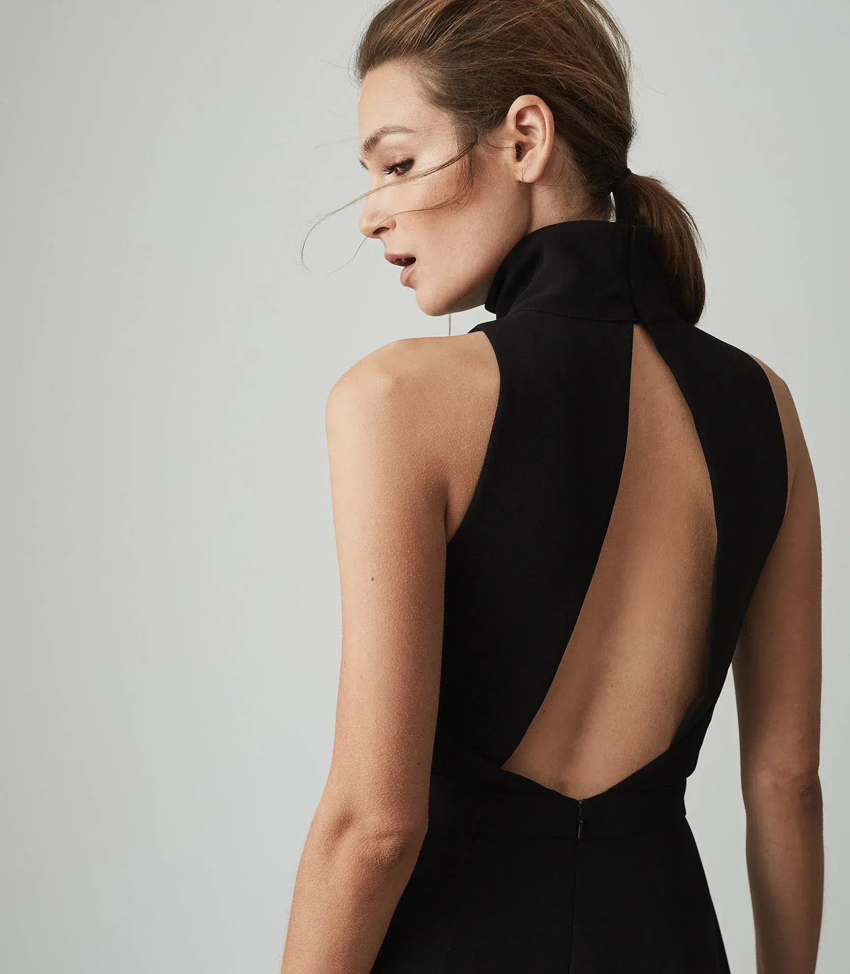 Reiss Dori Jumpsuit Black Size 6 - Image 3