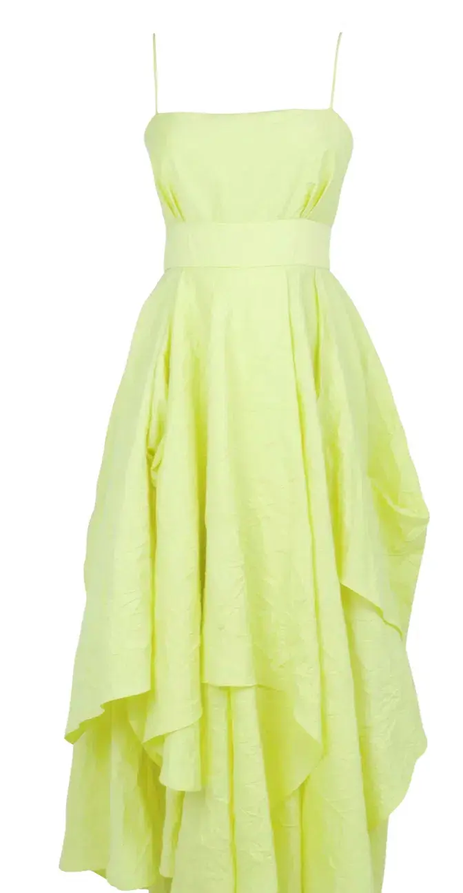 Ginger and Smart Euphoria Dress Citron Size 6 for rent on The Volte - main image