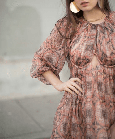 Zimmermann Empire Heiress Dress Ochre Konya Size 8 - Image 4