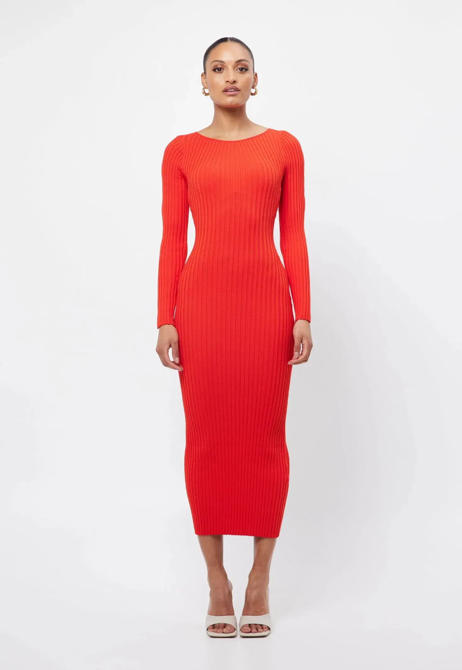 Mossman The Vivid Knit Dress Red Size 10 - Image 1