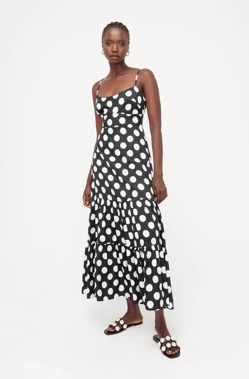 Sheike Misha Spot Dress Print Size 14  - Image 1