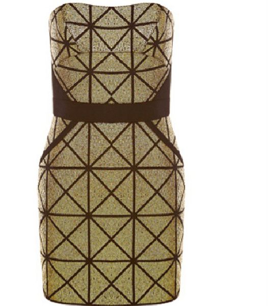 SHEIKE Gold Rush Dress  for rent on The Volte - main image