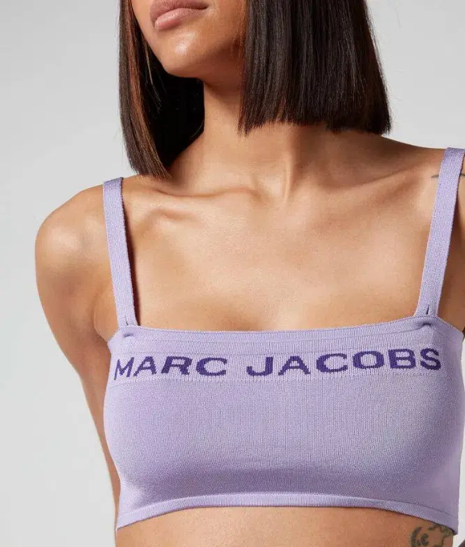 Marc Jacobs The Bandeau Crop Purple Potion Size 8  - Image 2