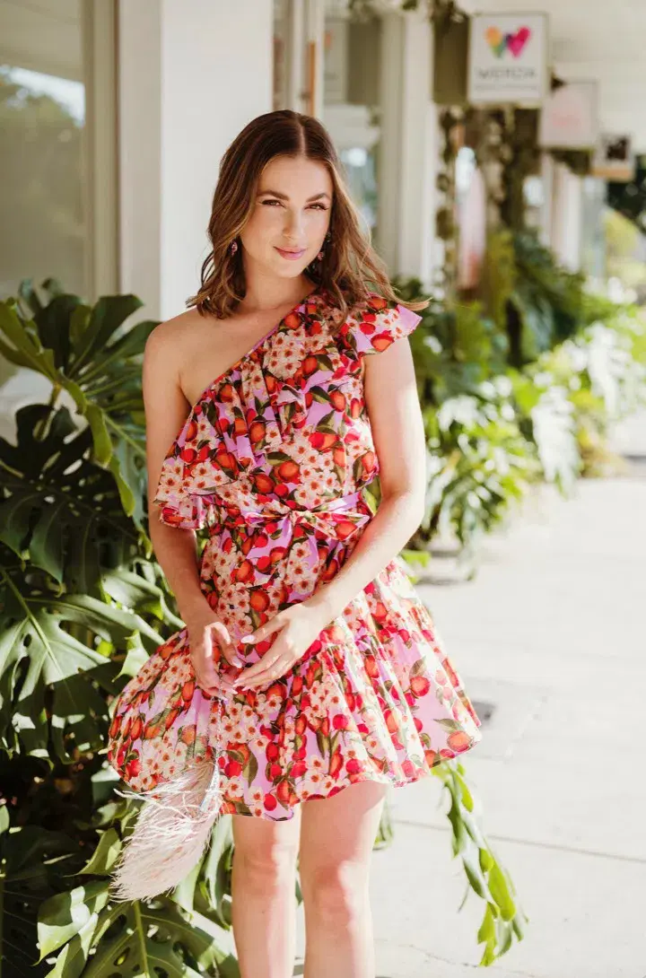 Borgo De Nor x Talia Collins Petra Linen Mini Dress Belisama Size 8 - Image 1