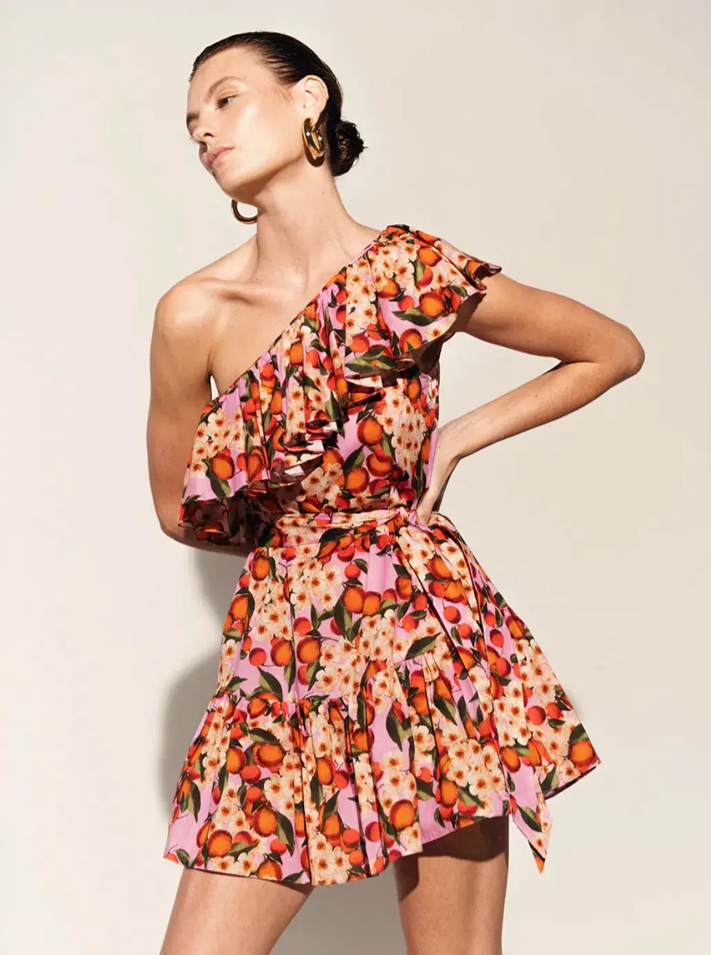 Borgo De Nor x Talia Collins Petra Linen Mini Dress Belisama Size 8 - Image 3