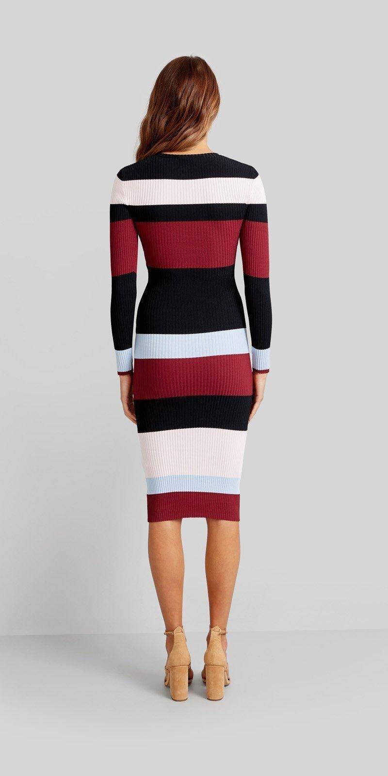 KOOKAI - CLOVER STRIPE DRESS - SIZE 8 - Image 2