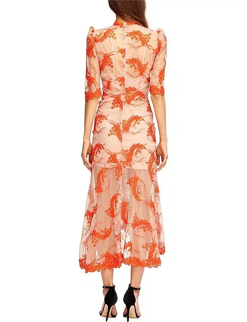 Alice McCall Honeymoon Midi Dress Blossom Size 8 - Image 3