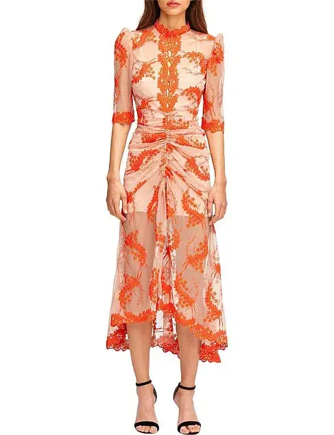 Alice McCall Honeymoon Midi Dress Blossom Size 8 - Image 1