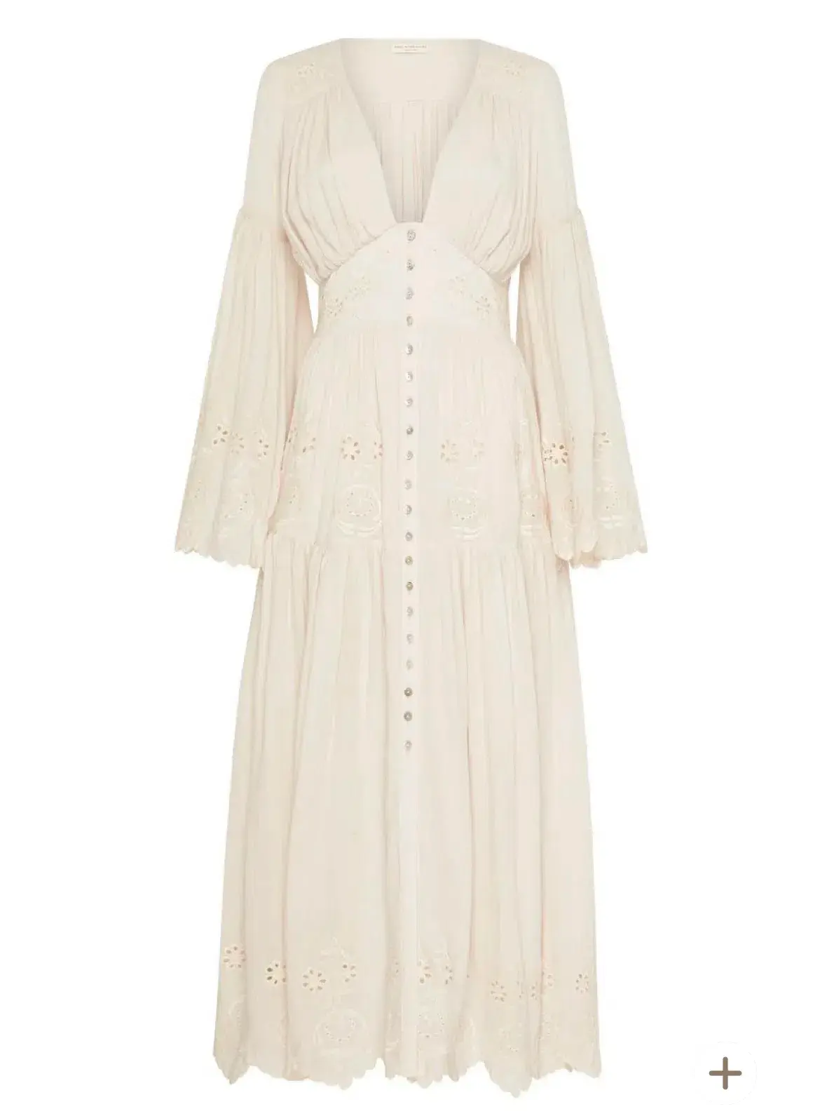 Spell Imogen Gown Cream Size M/Au 10 - Image 3