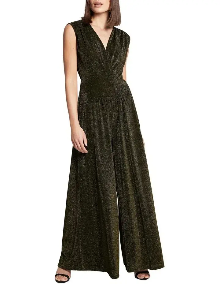 Sass & Bide Midtown Manhattan Jumpsuit Black Size S / Au 8 for rent on The Volte - main image