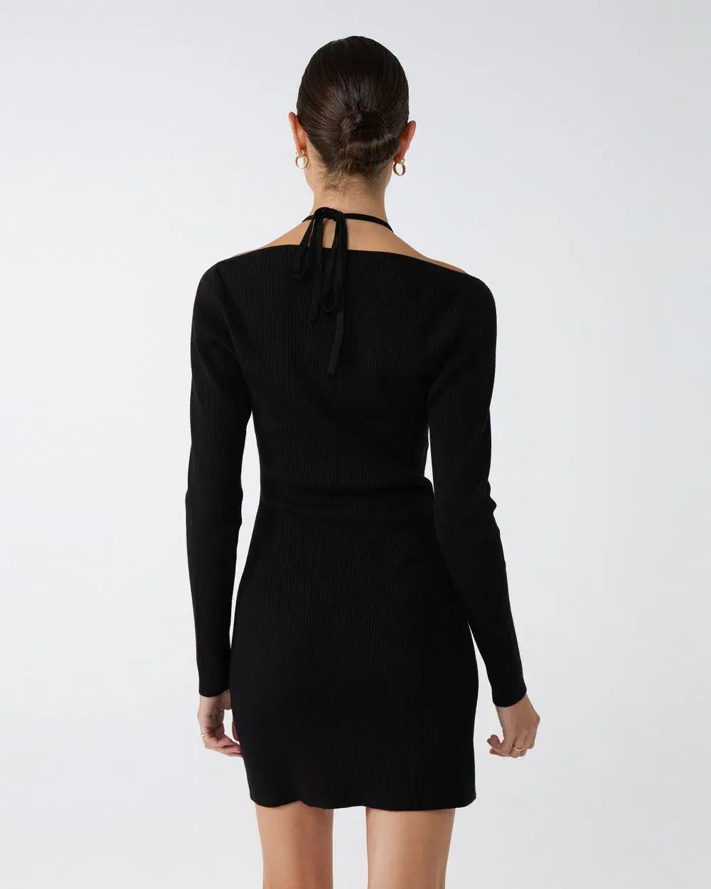 Ronnie Knit Black Dress - LOVER - Image 5