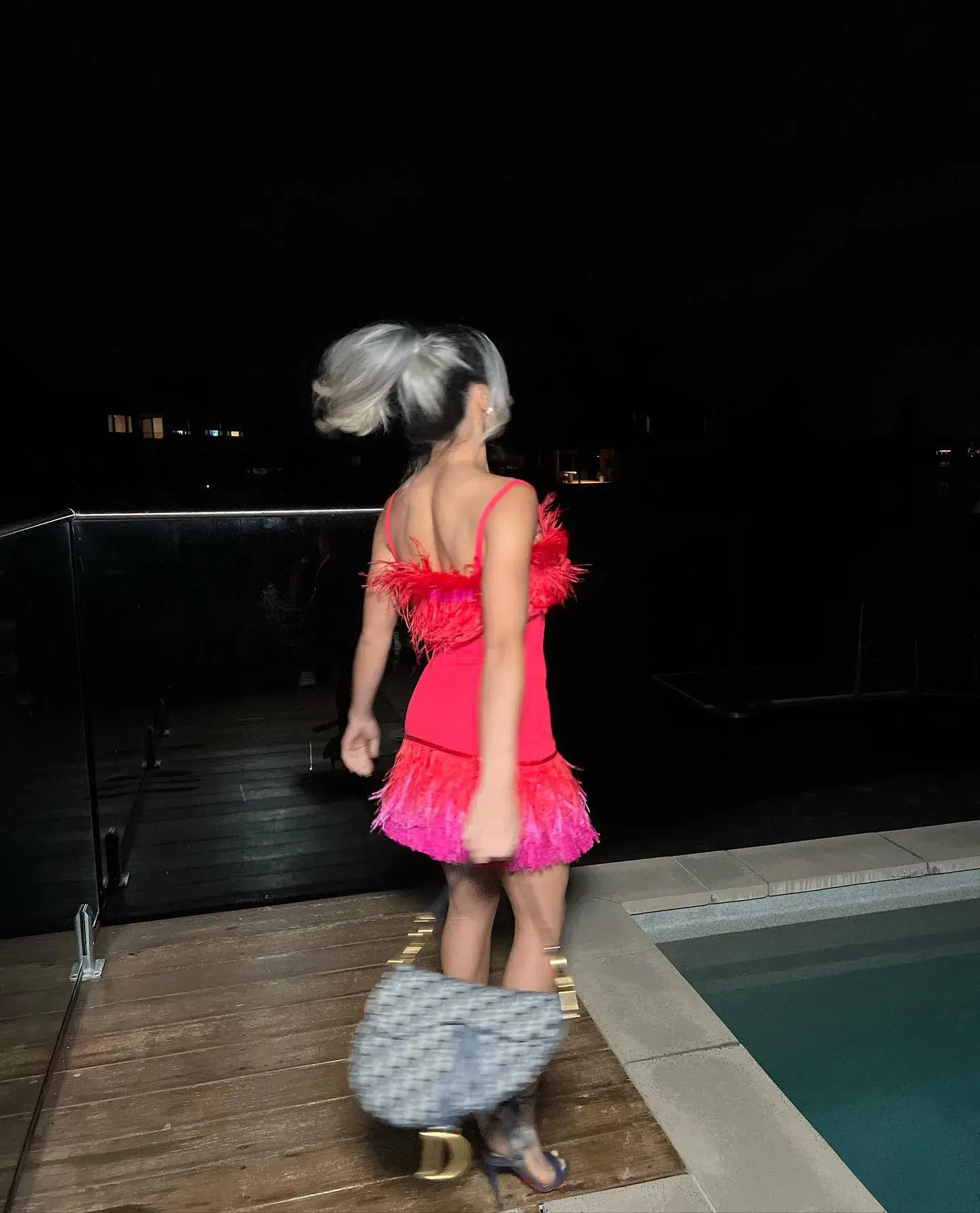 Staud Etta Dress Blood Orange Size XS/ Au 6 - Image 3