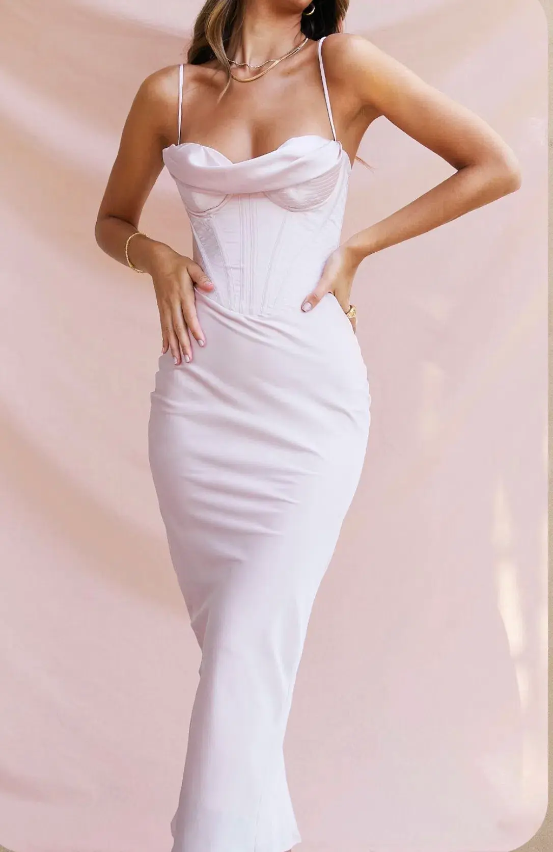 House of CB Charmaine Dress Pink Size 8 - Image 3