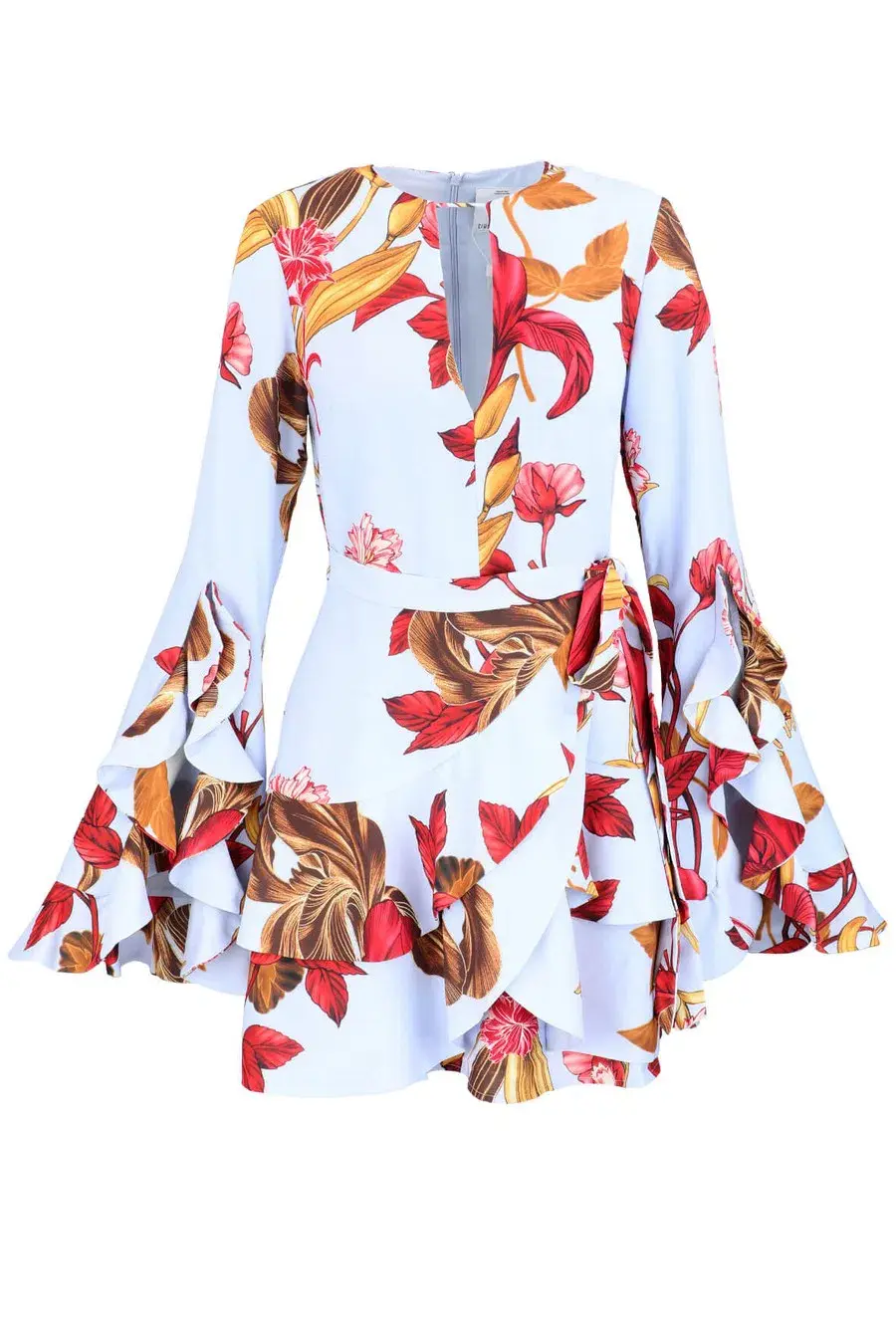 C/MEO Collective Gossamer Long Sleeve Dress Print Size M / Au 10 for rent on The Volte - main image