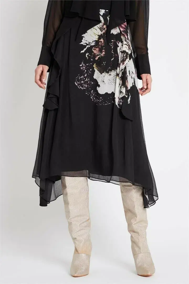 Sass and Bide Bloom Skirt Print Size 40 / Au 10 - Image 2