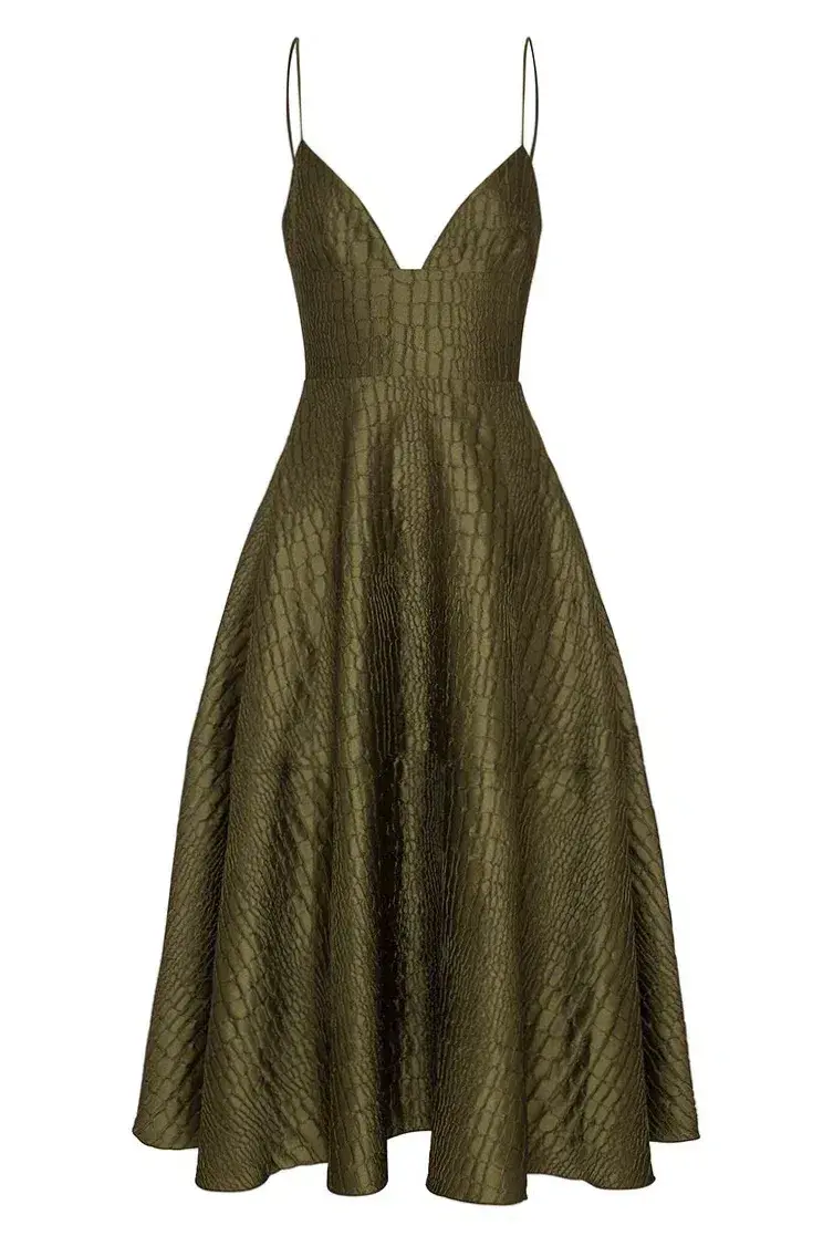 Alex Perry La Verne Dress Green Size 0 / AU 6 - Image 1