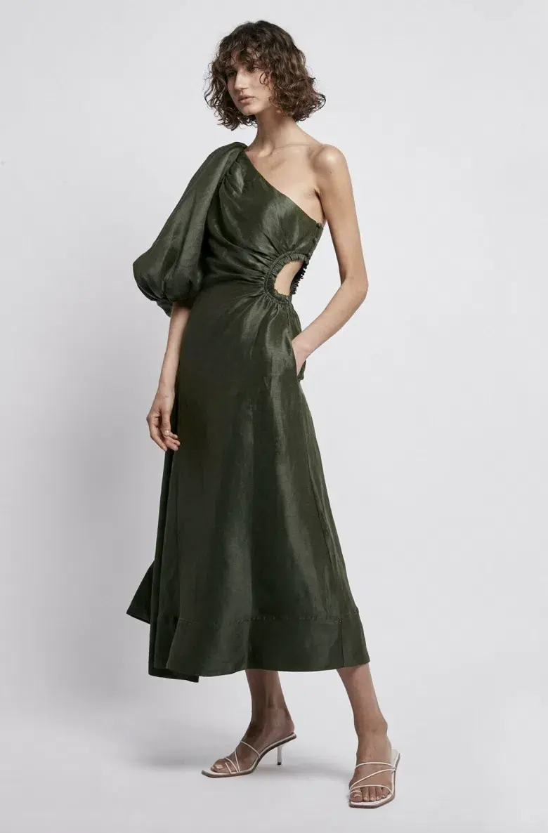 Aje Concept Dress Green Size 6 - Image 2
