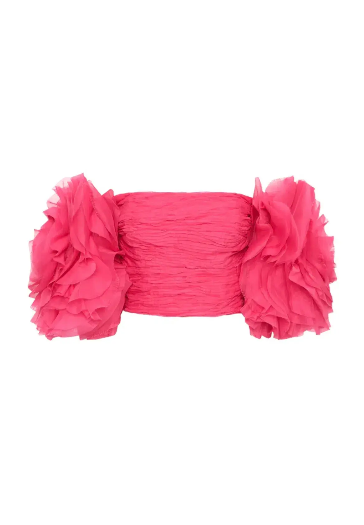 Aje Armour Bubble Top Pink Size 8 - Image 5