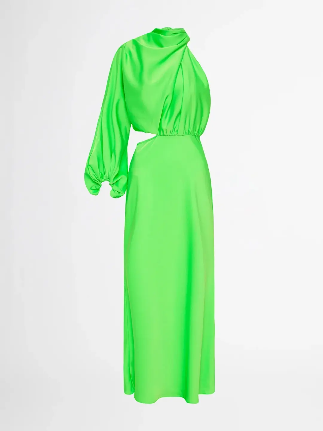 Sheike Olivia Maxi Dress Neon Green Size 8 for rent on The Volte - main image
