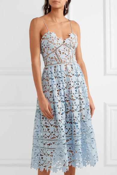 SELF-PORTRAIT blue Azaelea Dress size 10 - Image 1