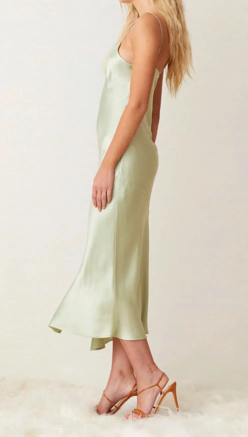 Bec & Bridge Crest Midi Dress Green Size 10 - Image 3