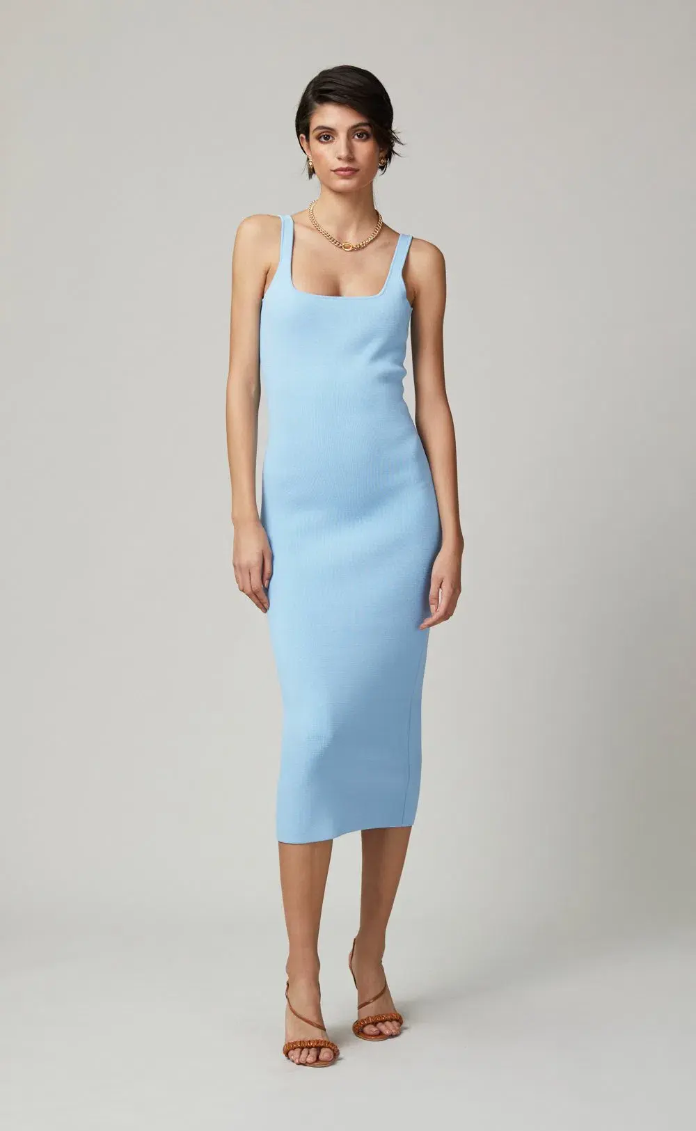 Bec & Bridge Emeline Midi Dress Blue Size 10 - Image 1