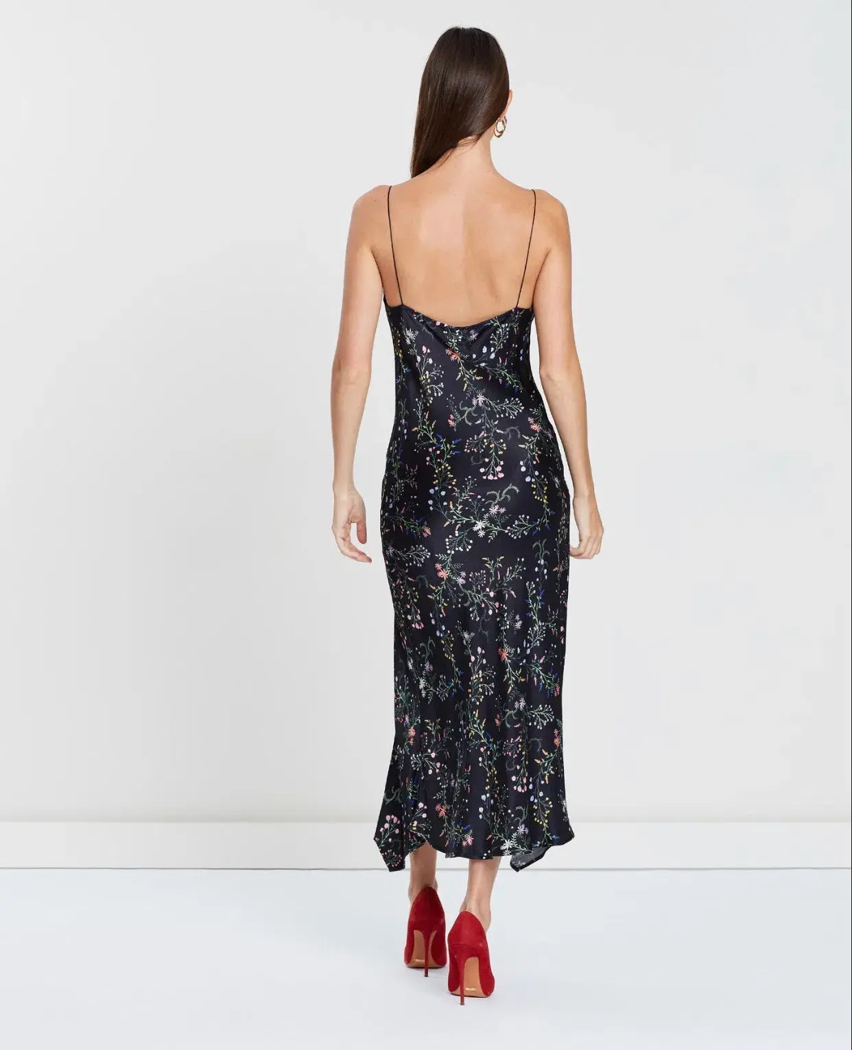 Bec & Bridge Exclusive Midi Dress Black Size 6 - Image 4