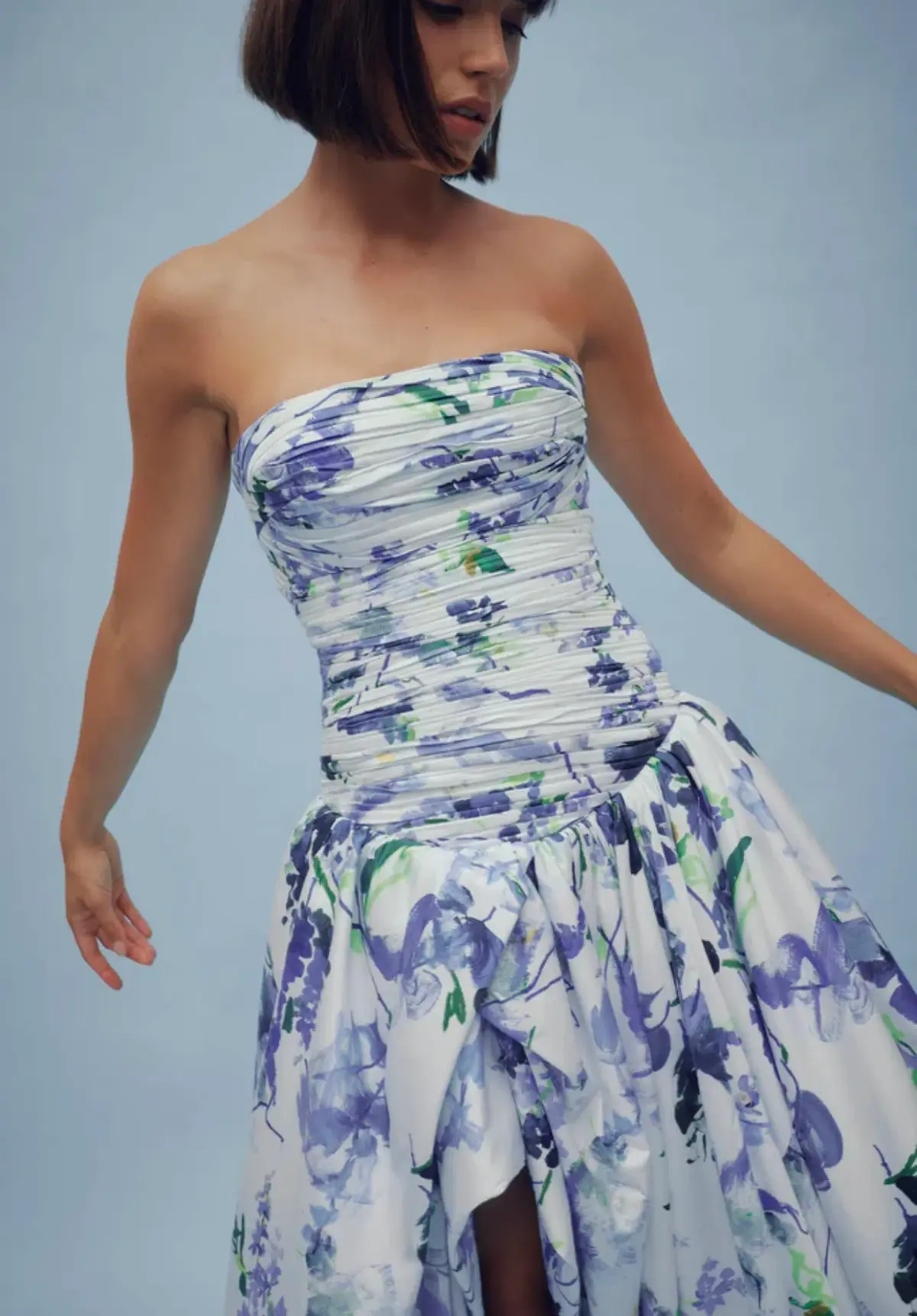 AJE Violette Bubble Hem Maxi Dress Lavenders of Provence Size 8 - Image 8