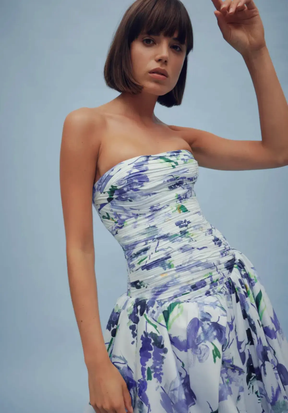 AJE Violette Bubble Hem Maxi Dress Lavenders of Provence Size 8 - Image 7