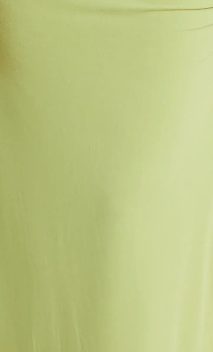 Bec & Bridge Dilkon Maxi Dress Lime Size 12  - Image 5
