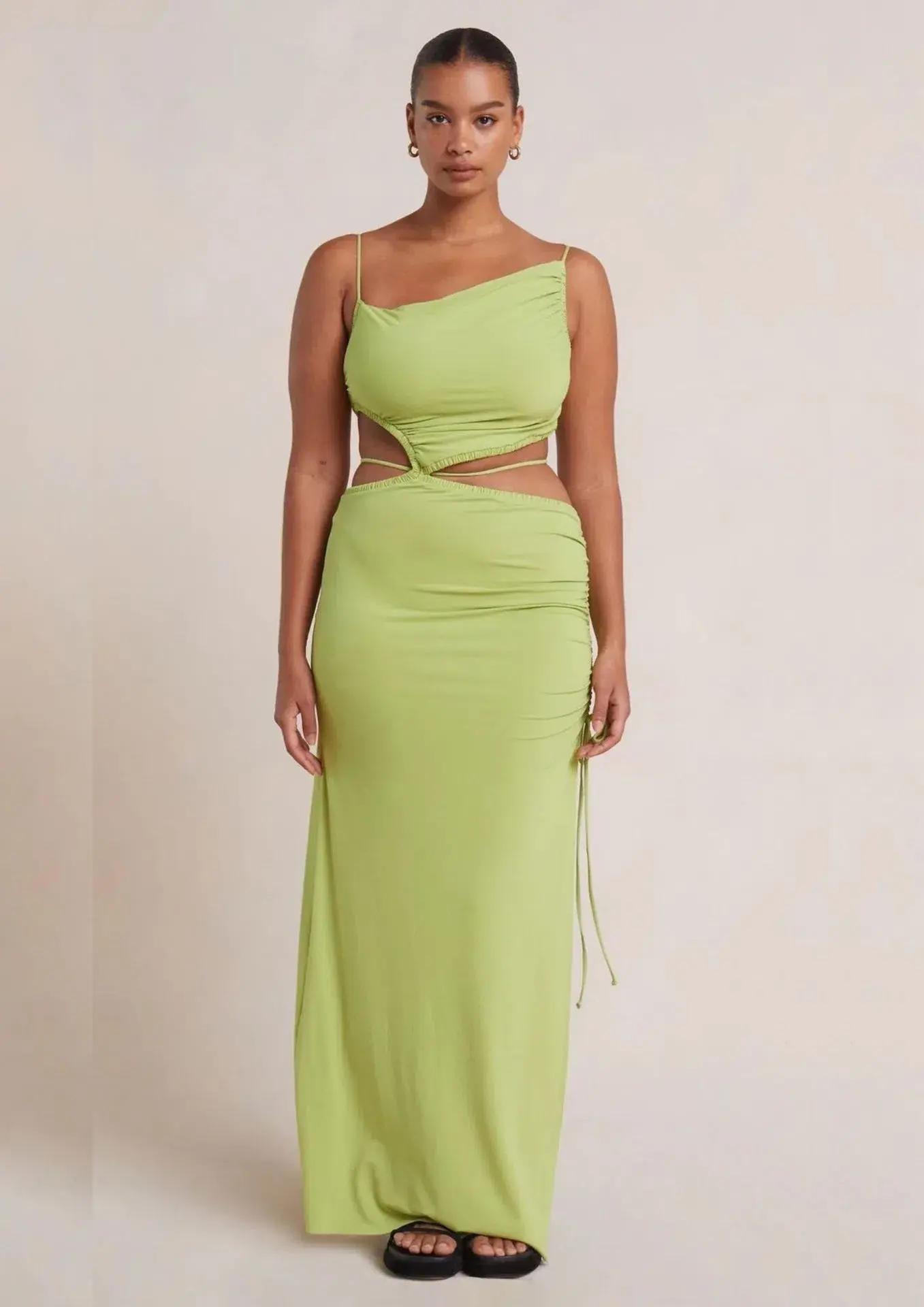 Bec & Bridge Dilkon Maxi Dress Lime Size 12  - Image 1