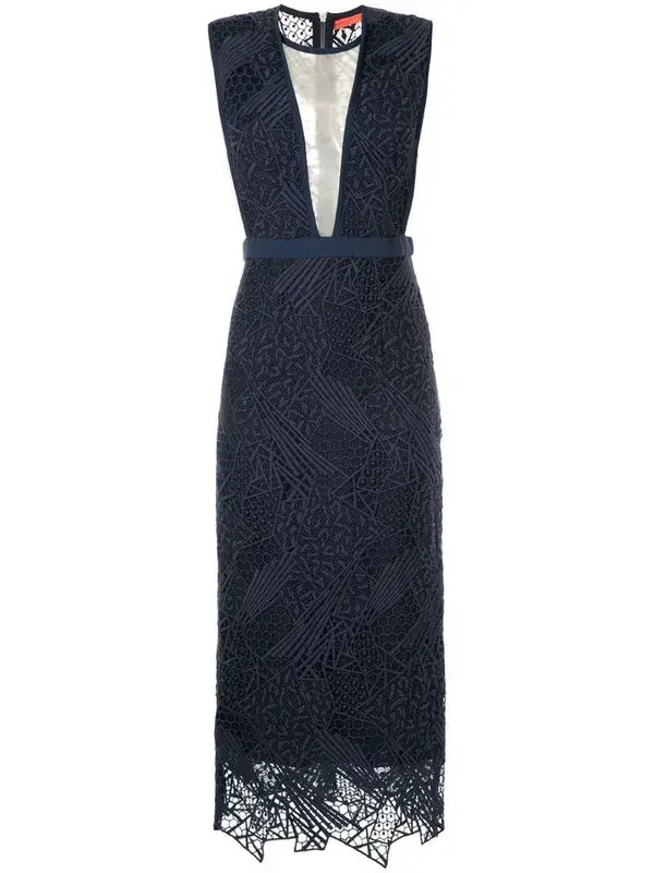 Manning Cartell Gallery Views Dress Blue Size 6  for rent on The Volte - main image