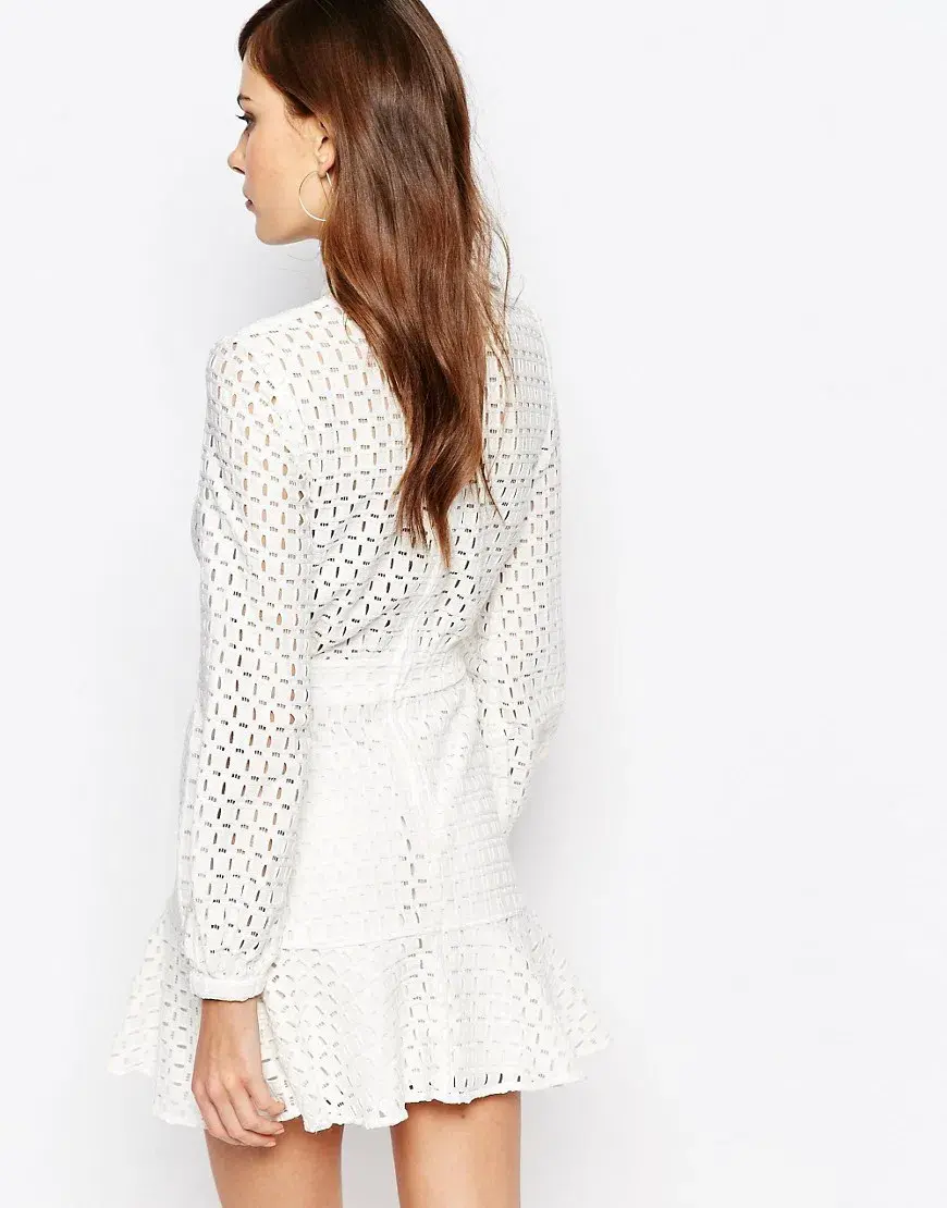 Finders Keepers Peacemaker Dress White Size S / AU 8 - Image 3