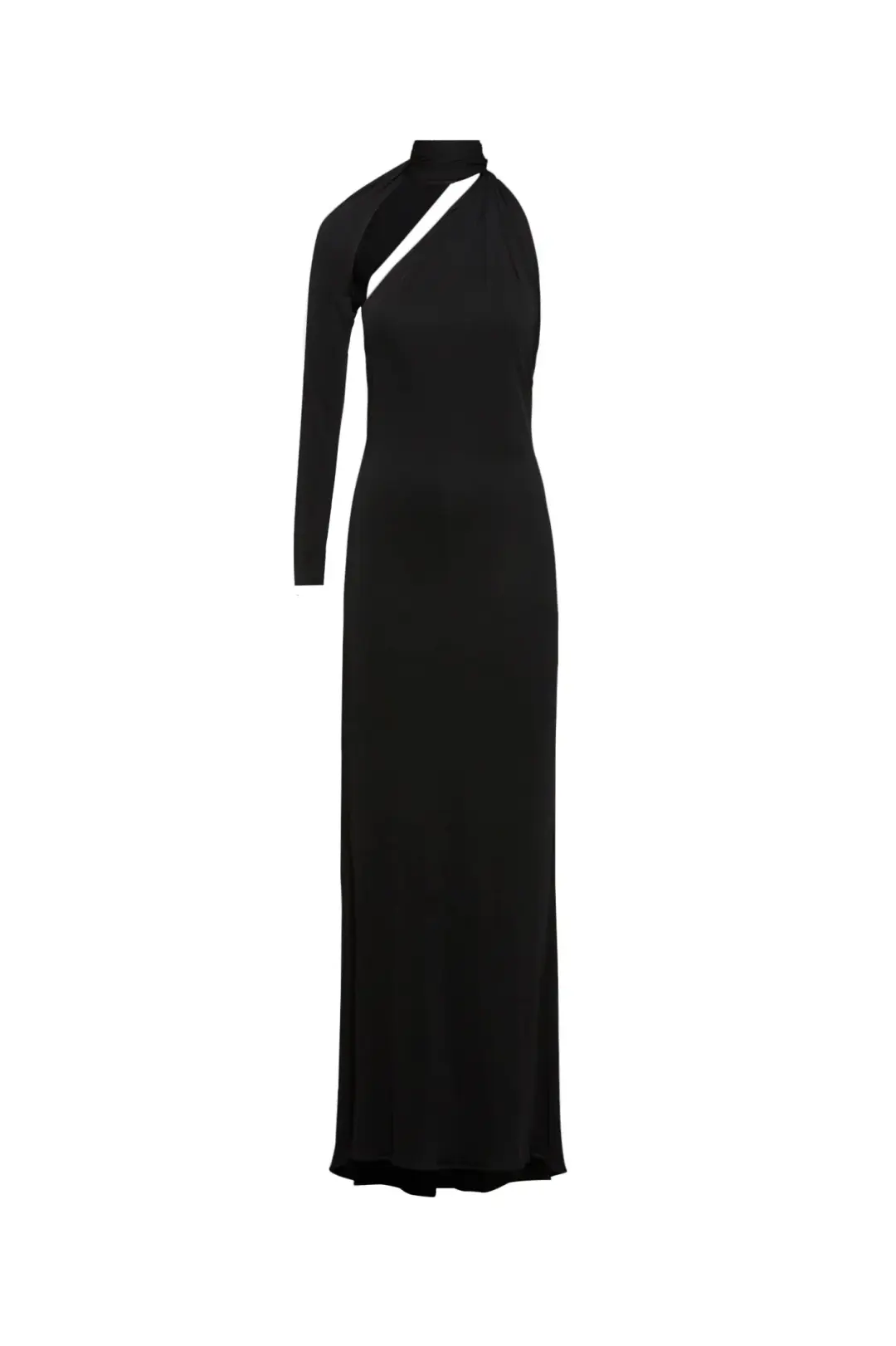 Scanlan Theodore Italian Knit Gown Black Size 6 for rent on The Volte - main image