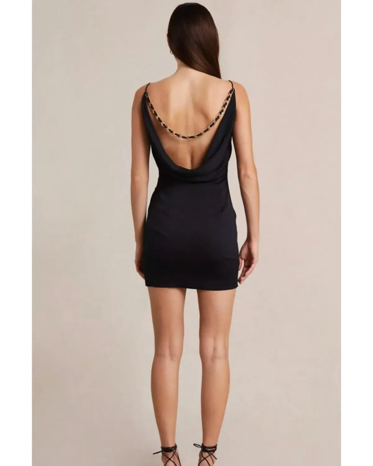 Bec & Bridge Modern Romance Mini Dress Black Size AU 8  - Image 4