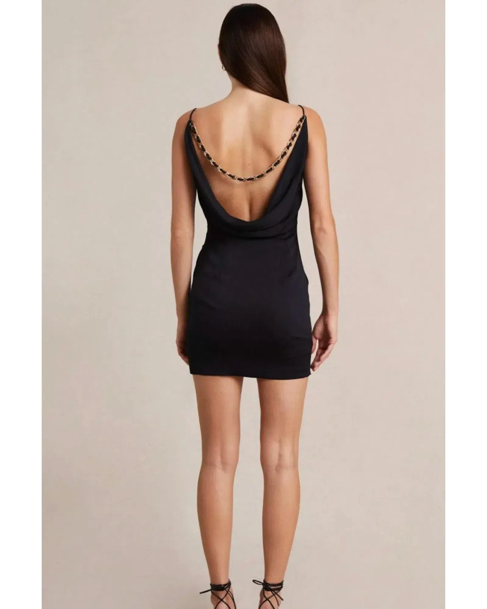 Bec & Bridge Modern Romance Mini Dress Black Size AU 8  - Image 4