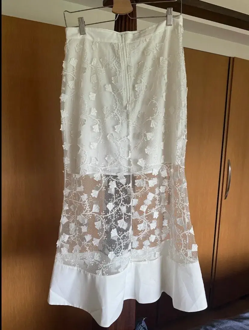 Alice McCall Pretty On The Inside Top & A Little Soul Skirt Set White Size 12 - Image 5