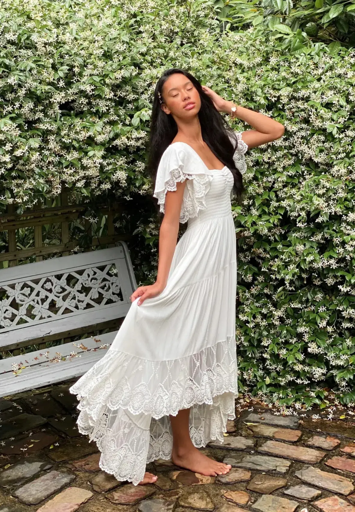 Coven & Co Folklore Gown Natural White Size M  - Image 6